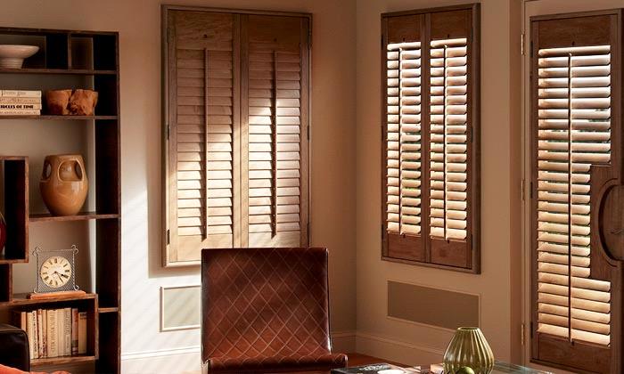 wood blinds picture